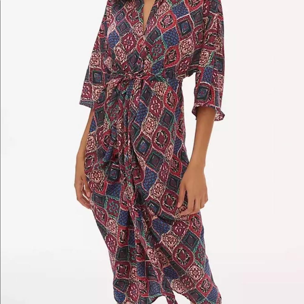 Anthropologie Miska Midi Dress Color Size Small